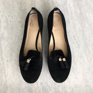 Vince Camuto Suede Loafers with Tassel